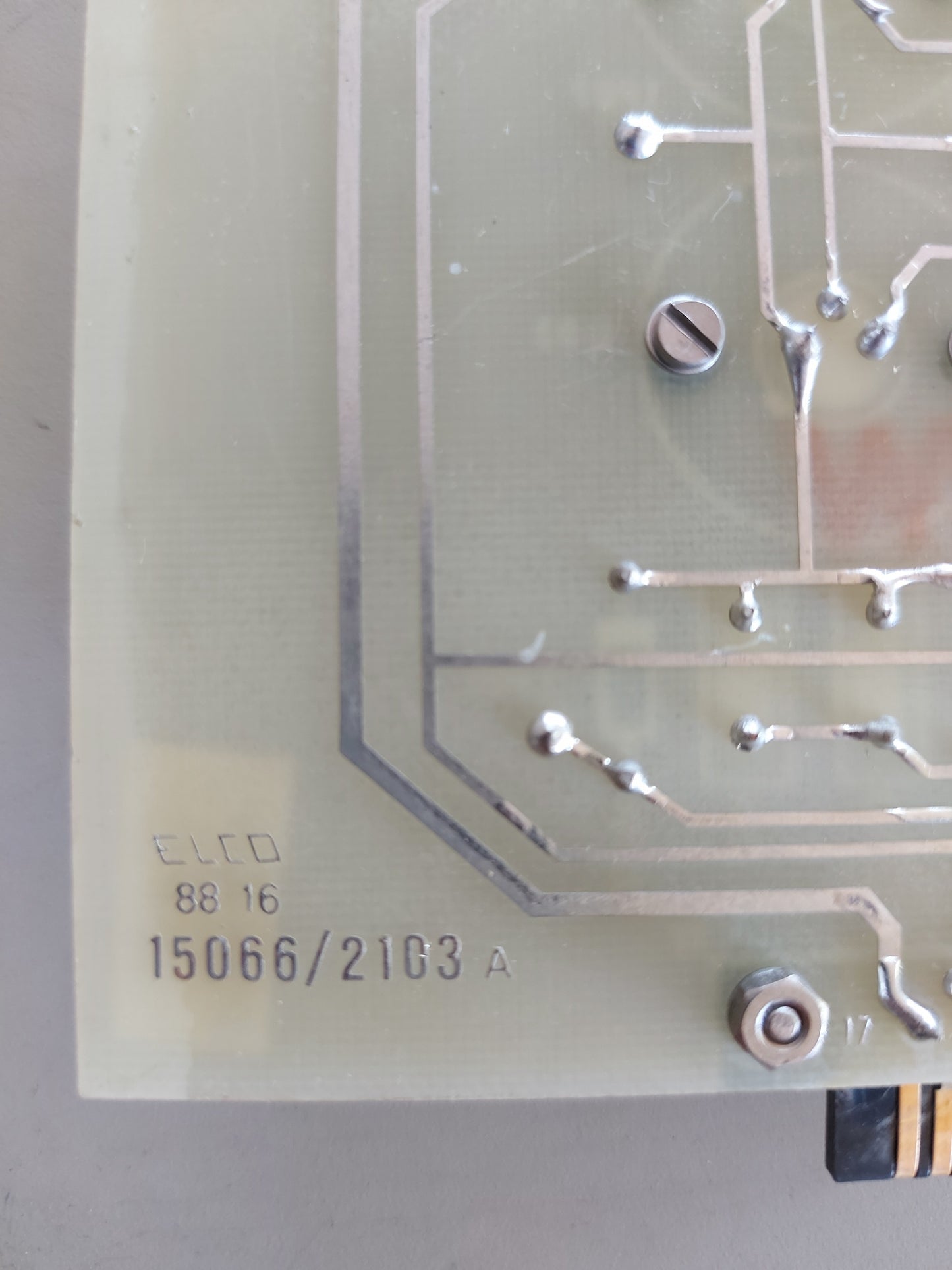 ELCO 15066/2103A PCB CARD