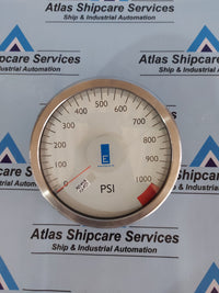 ELECTRO-FLOW CONTROL M25x ANALOGUE GAUGE PSI 0-1000