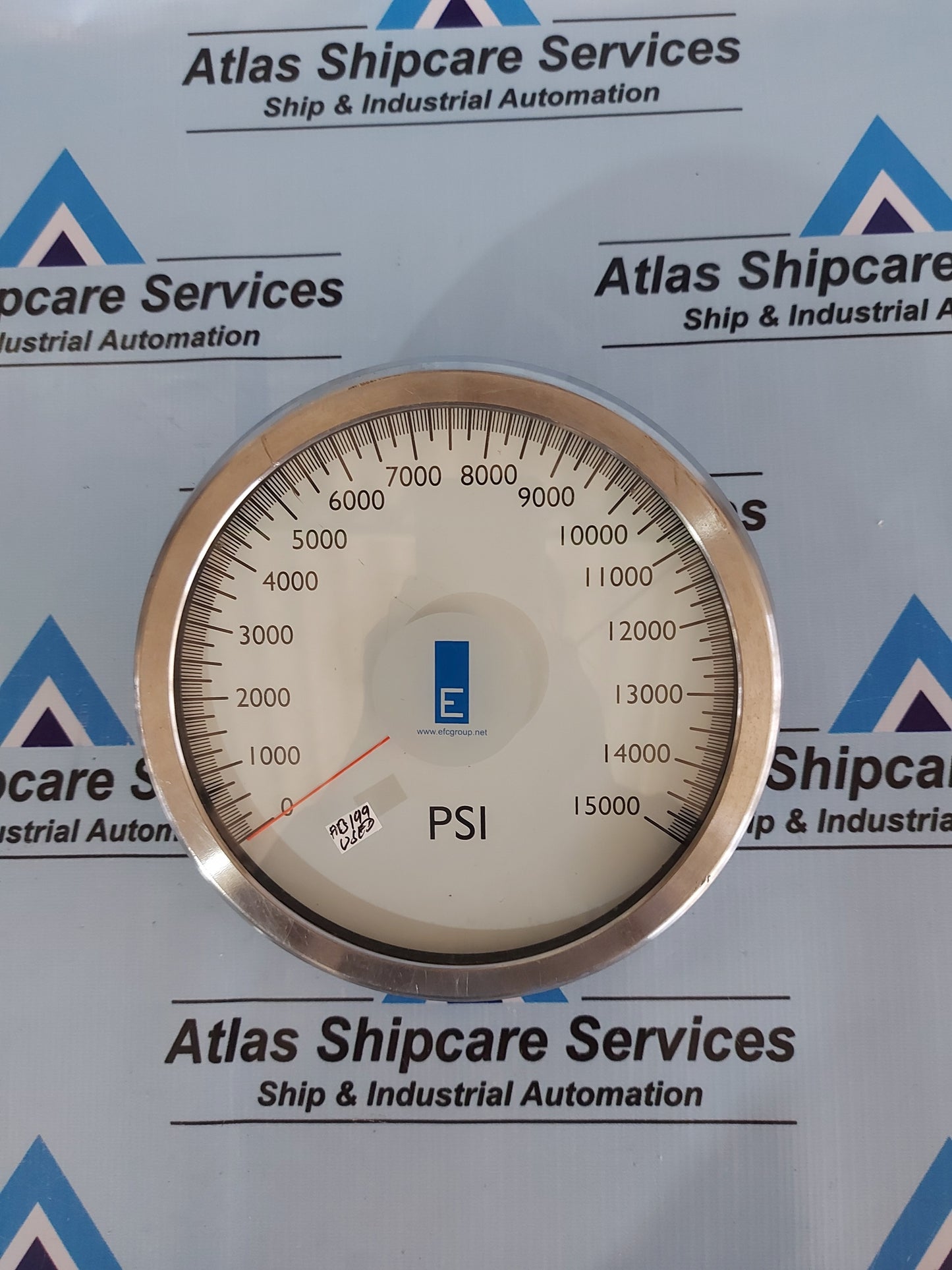 ELECTRO-FLOW CONTROL M25x ANALOGUE GAUGE PSI 0 TO 15000
