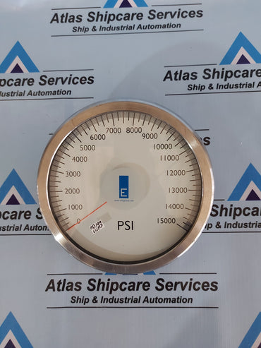 ELECTRO-FLOW CONTROL M25x ANALOGUE GAUGE PSI 0 TO 15000