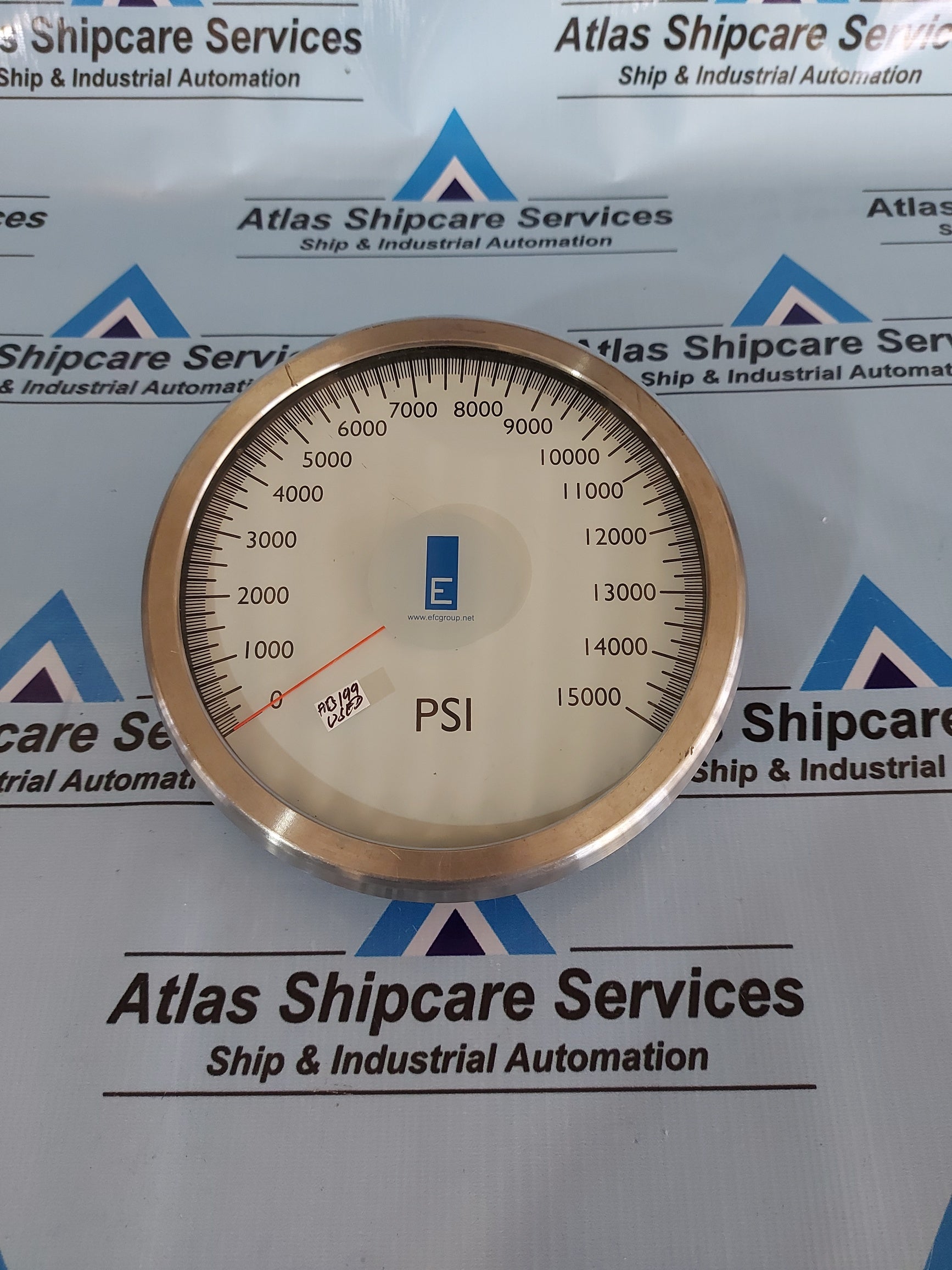 ELECTRO-FLOW CONTROL M25x ANALOGUE GAUGE PSI 0 TO 15000