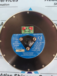 ELECTRO-FLOW CONTROL M25x ANALOGUE GAUGE PSI 0 TO 15000