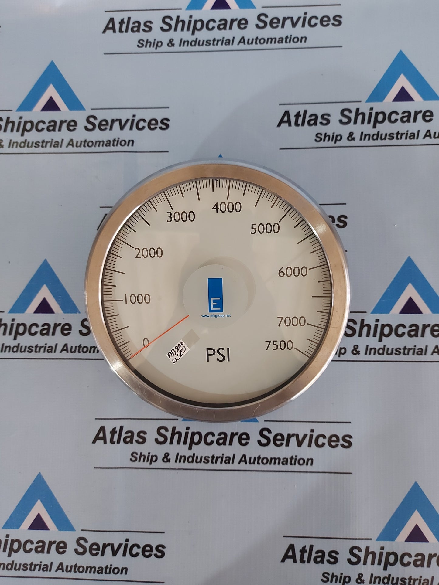 ELECTRO-FLOW CONTROL M25x ANALOGUE GAUGE PSI 0 TO 7500