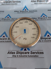 ELECTRO-FLOW CONTROL M25x ANALOGUE GAUGE PSI 0 TO 7500