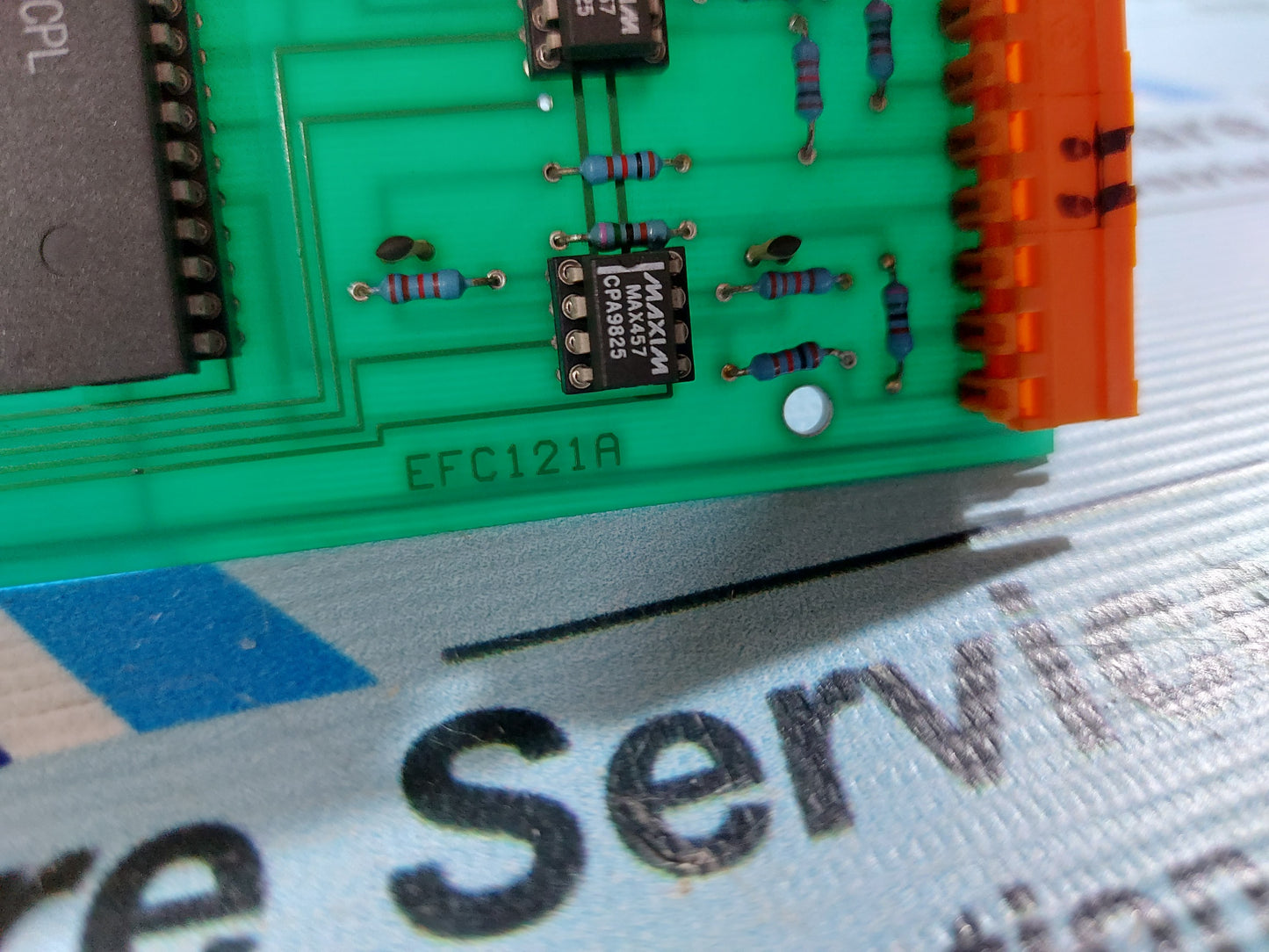 ELECTRO-FLOW CONTROLS EFC121A PCB CARD