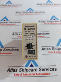 ELECTROMATIC S-SYSTEM SA 105 220 DELAY ON OPERATE 220V AC AG620