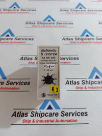 ELECTROMATIC S-SYSTEM SA 105 220 DELAY ON OPERATE RELAY 220V AC AG622