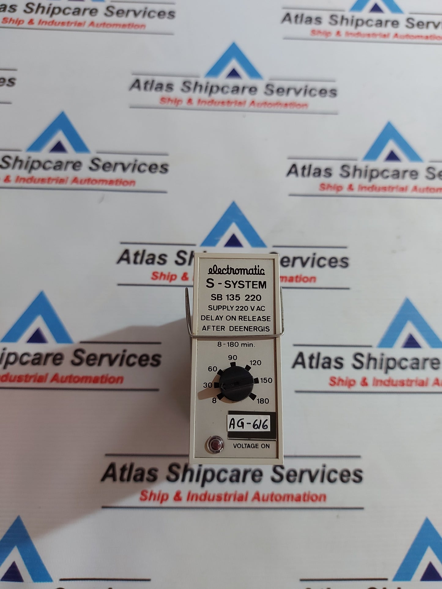 ELECTROMATIC S-SYSTEM SB 135 220 DELAY ON RELEASE 220V AC AG616