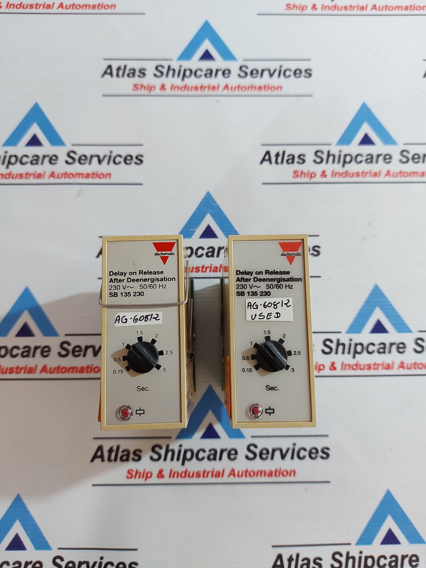 ELECTROMATIC SB 135 230 DELAY ON RELEASE 230V~ 50/60Hz AG608