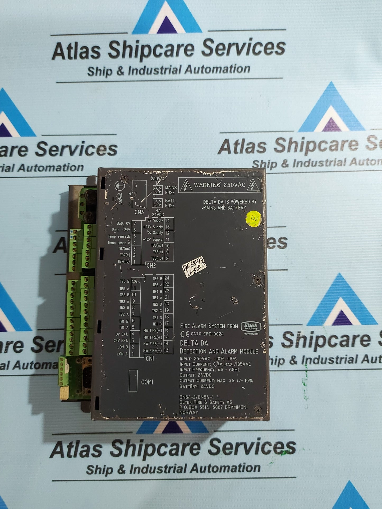 ELTEK 251247.1 DELTA DA APOLLO m/eBUS FIRE DETECTION AND ALARM MODULE