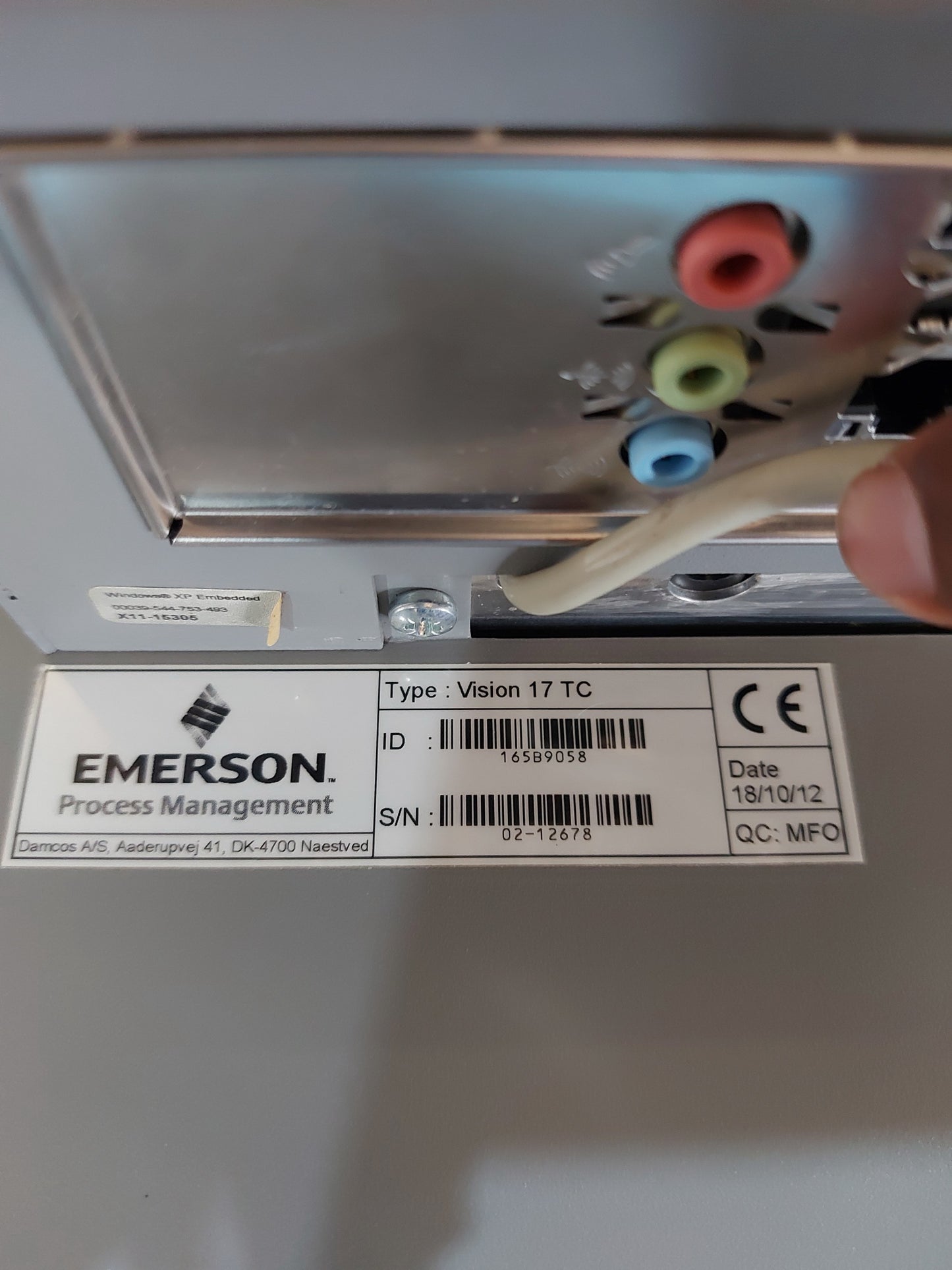 EMERSON VISION 17 TC MARINE COMPUTER