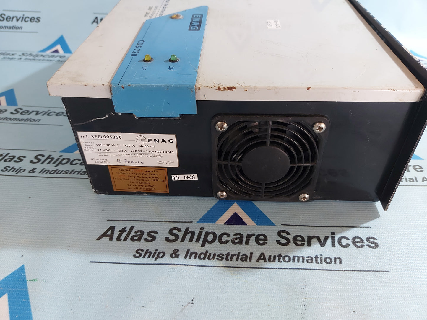 ENAG CDS 720 BATTERY CHARGER 24V 30A AG426