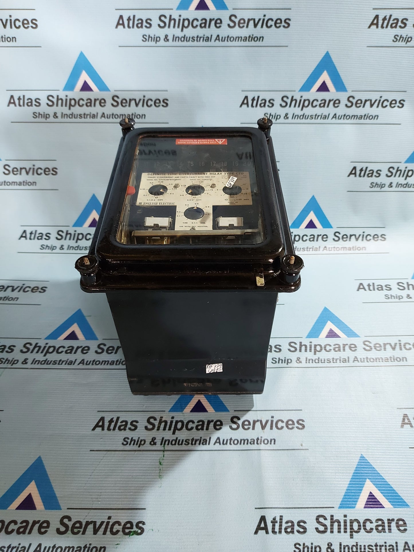 ENGLISH ELECTRIC CTU52BF8003B(M) DEFINITE TIME OVERCURRENT RELAY