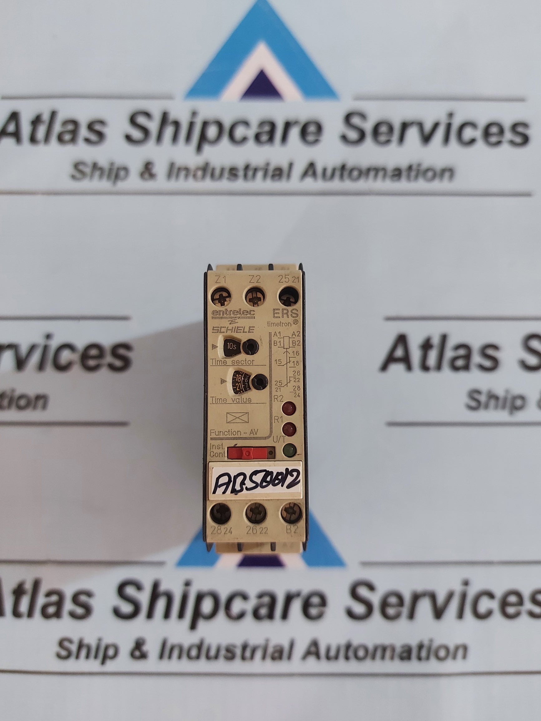 ENTRELEC SCHIELE ERS TIMERON 2.430.103.02 ON DELAY TIMER
