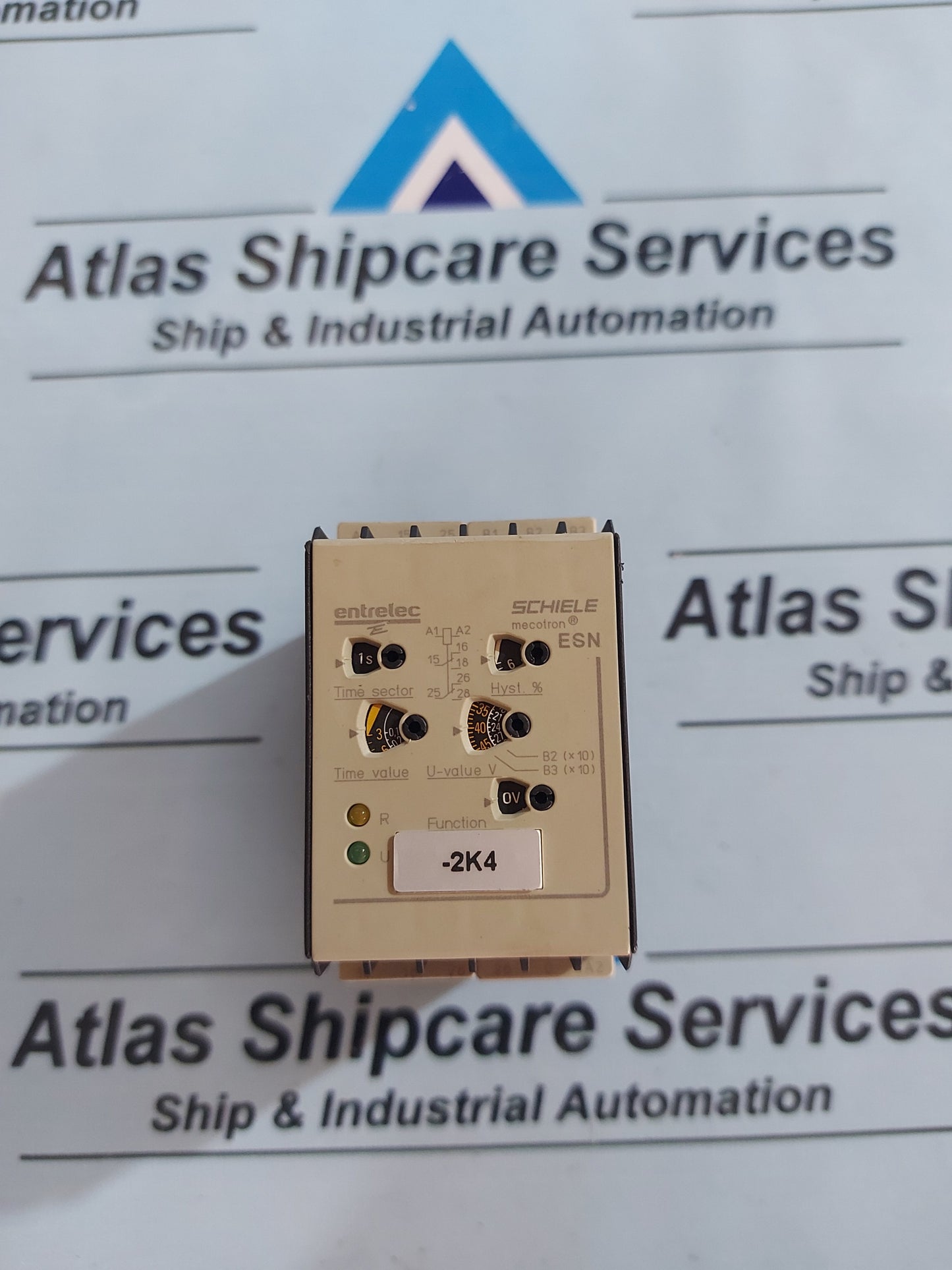 ENTRELEC SCHIELE ESN OVER-OR UNDERVOLTAGE MONITORING RELAY