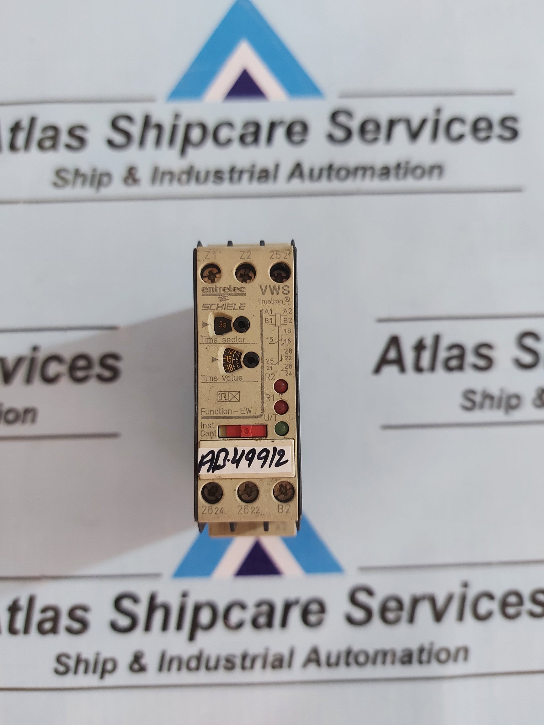 ENTRELEC SCHIELE VWS TIMETRON 2.430.133.02 ON SINGLE PULS TIMER