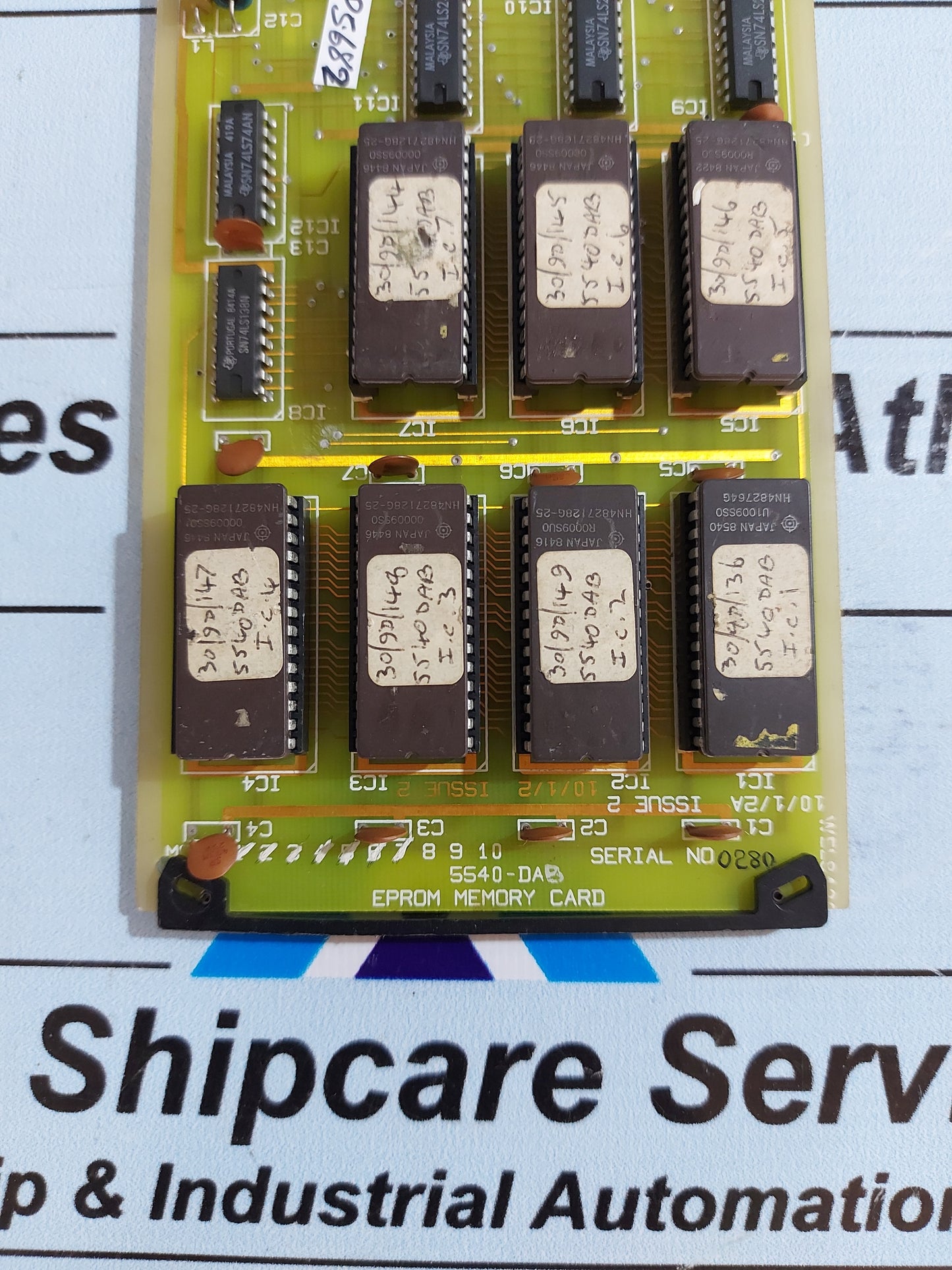 EPROM MEMORY CARD 5540-BA