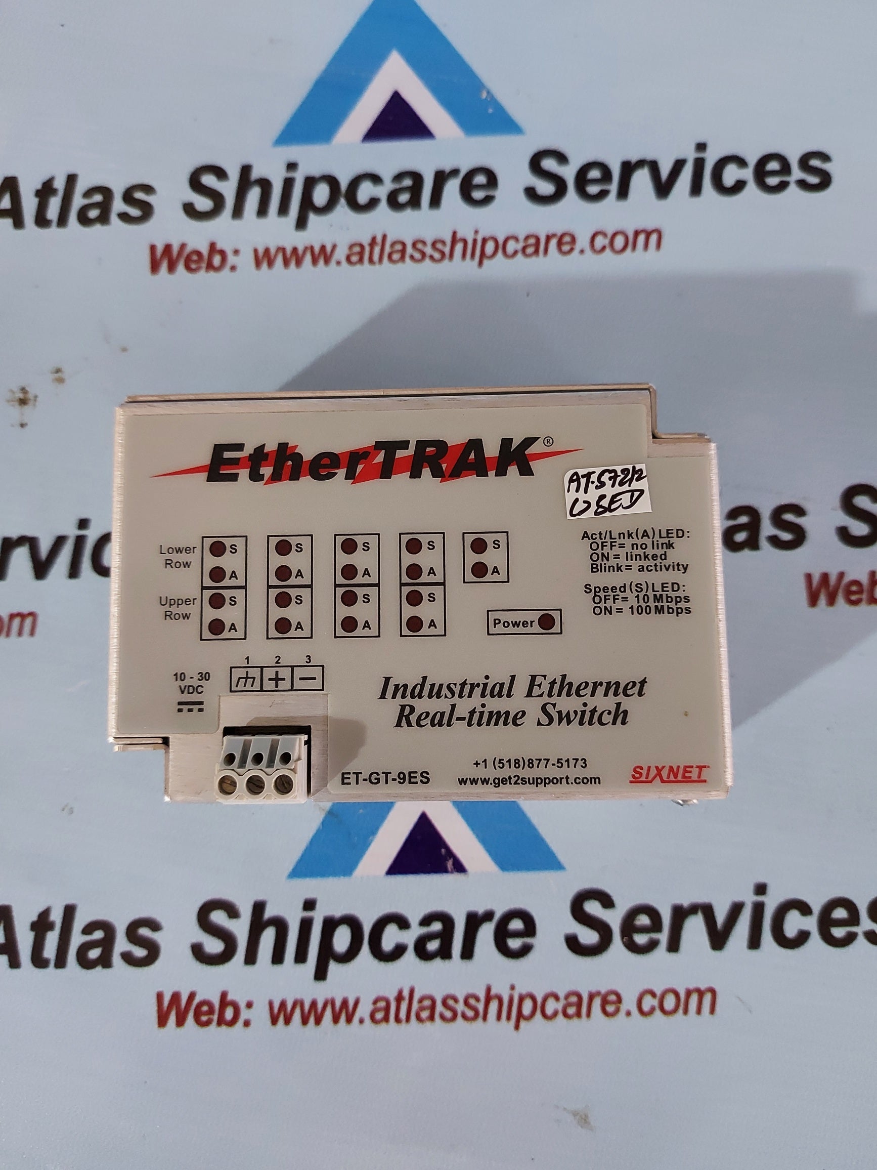 ETHERTRAK ET-GT-9ES INDUSTRIAL ETHERNET REAL-TIME SWITCH
