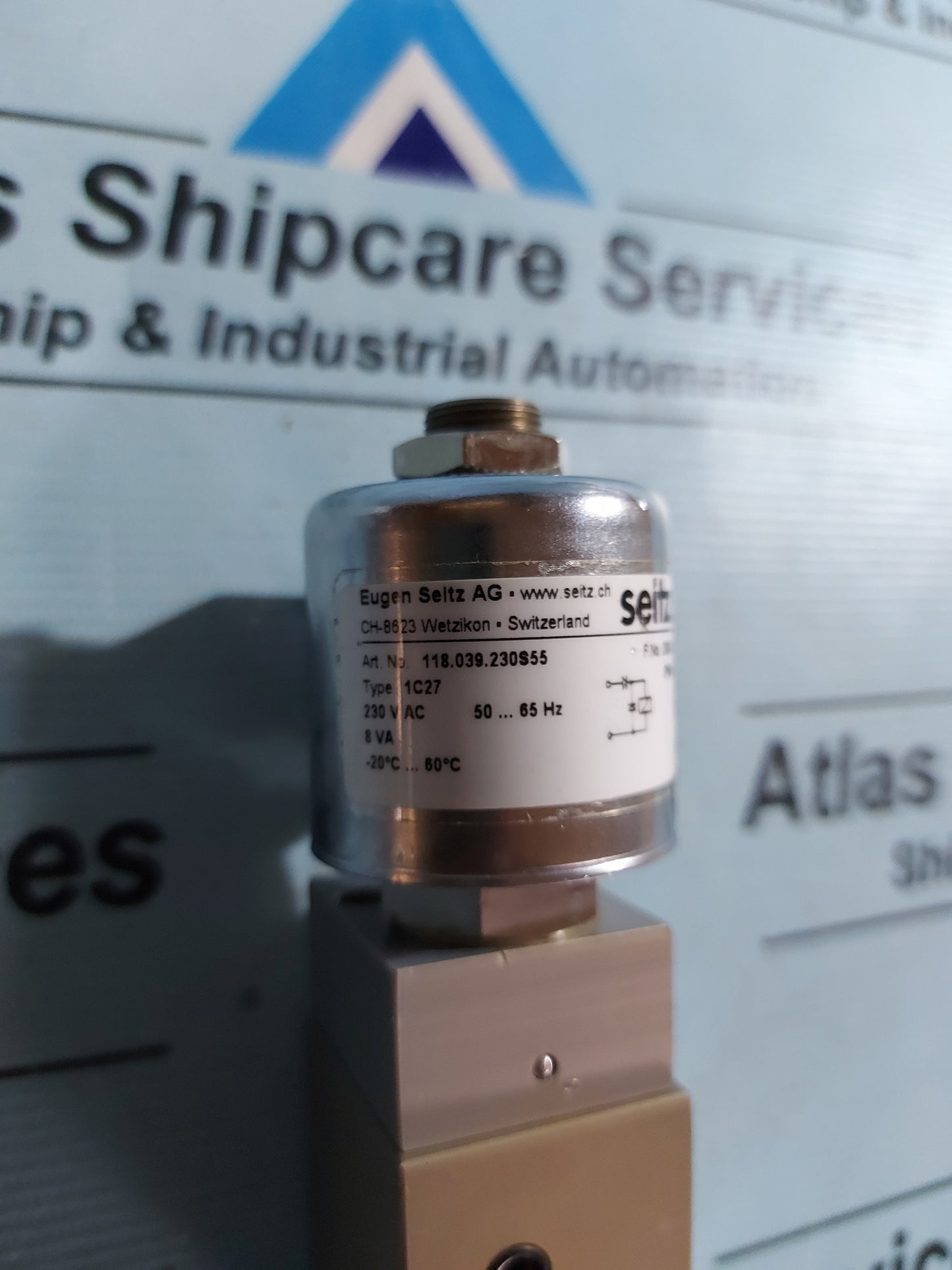 EUGEN SEITZ 1C27 SOLENOID VALVE COIL 118.039.230S55