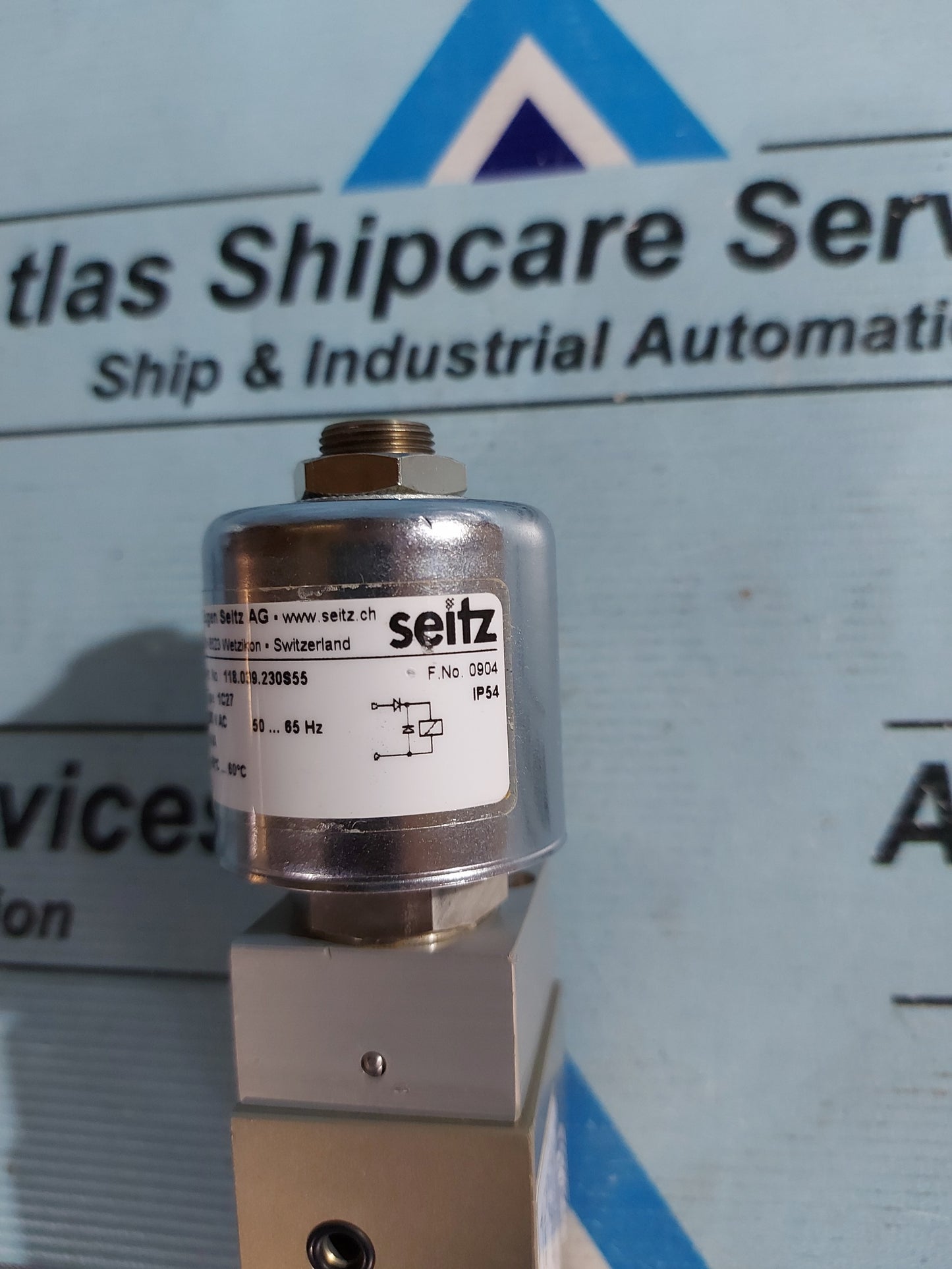EUGEN SEITZ 1C27 SOLENOID VALVE COIL 118.039.230S55