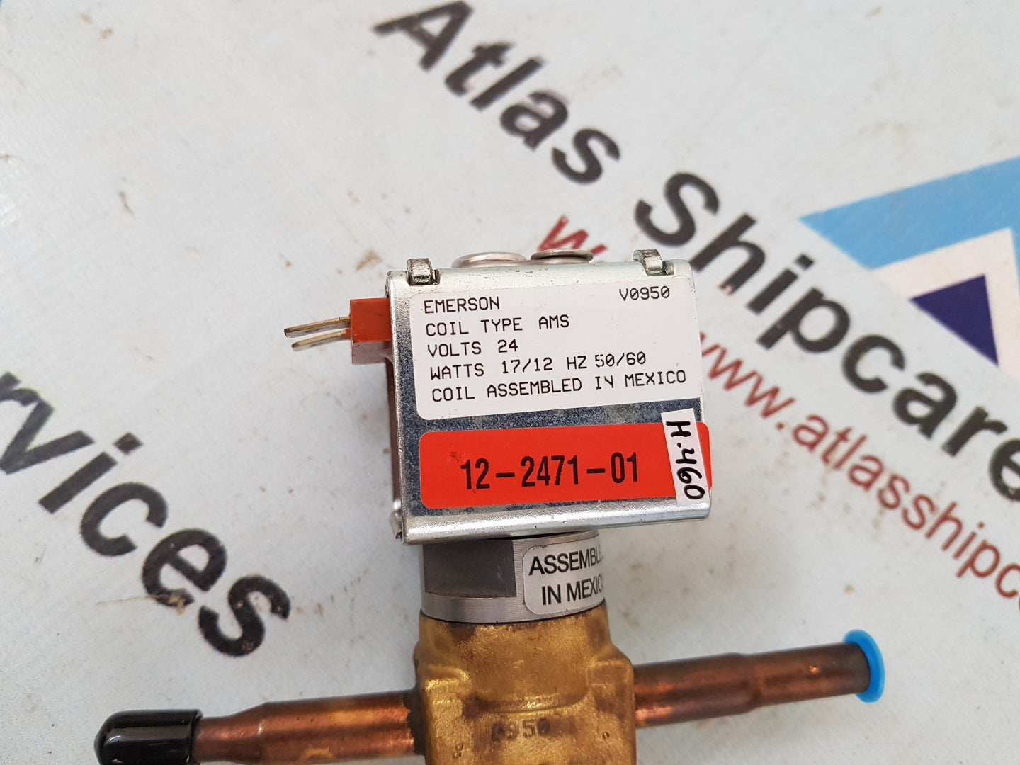 Emerson 12-2471-01 Hot Gas Valve With Coil H460