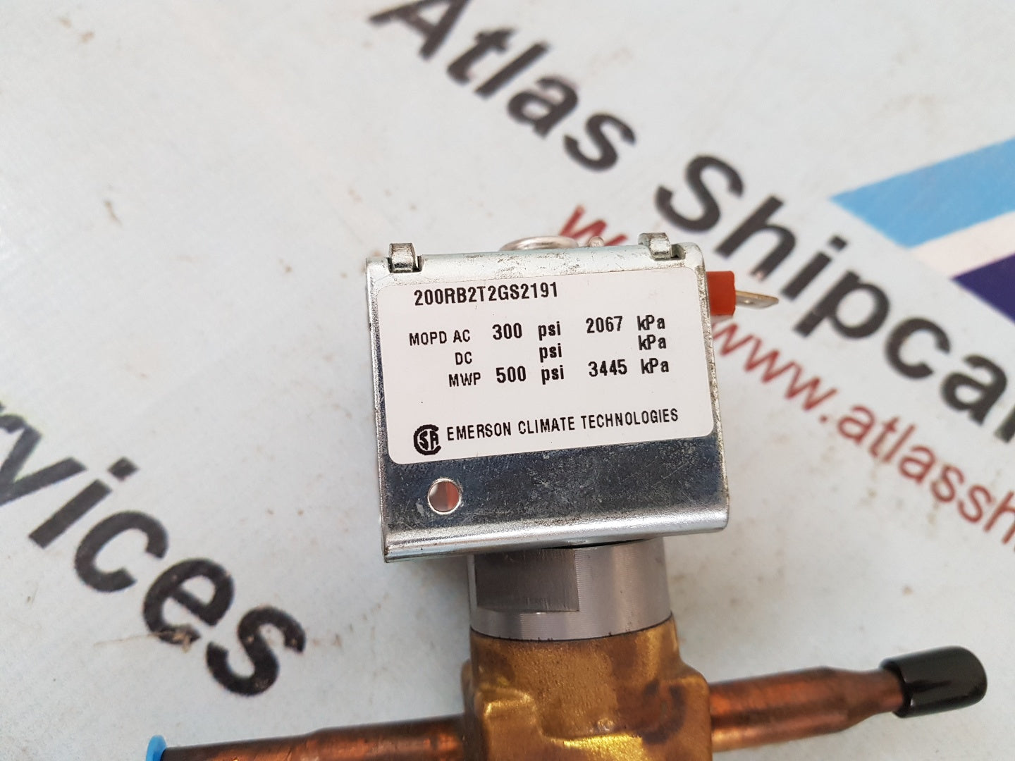 Emerson 12-2471-01 Hot Gas Valve With Coil H460