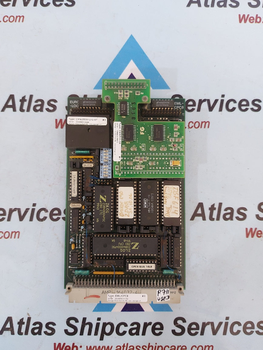 Eurolog Z80 EML-CPC8 Syslogic Datentechnik Cpu Board