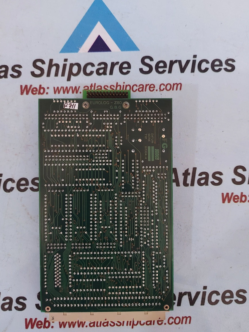 Eurolog Z80 EML-CPC8 Syslogic Datentechnik Cpu Board