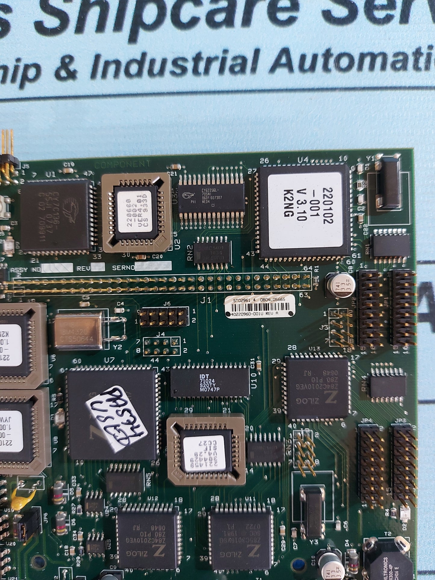 FAB 220959 REV.B ST02961 4 0804L05665 PCB CARD