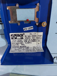 FACH RL-7 PRESSURE REGULATOR