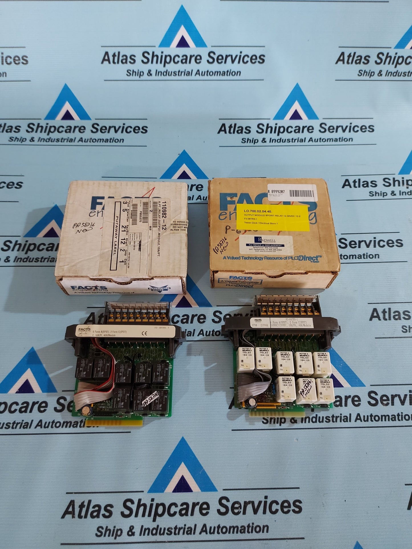 FACTS ENGINEERING F3-08TRS-1 RELAY OUTPUT MODULE