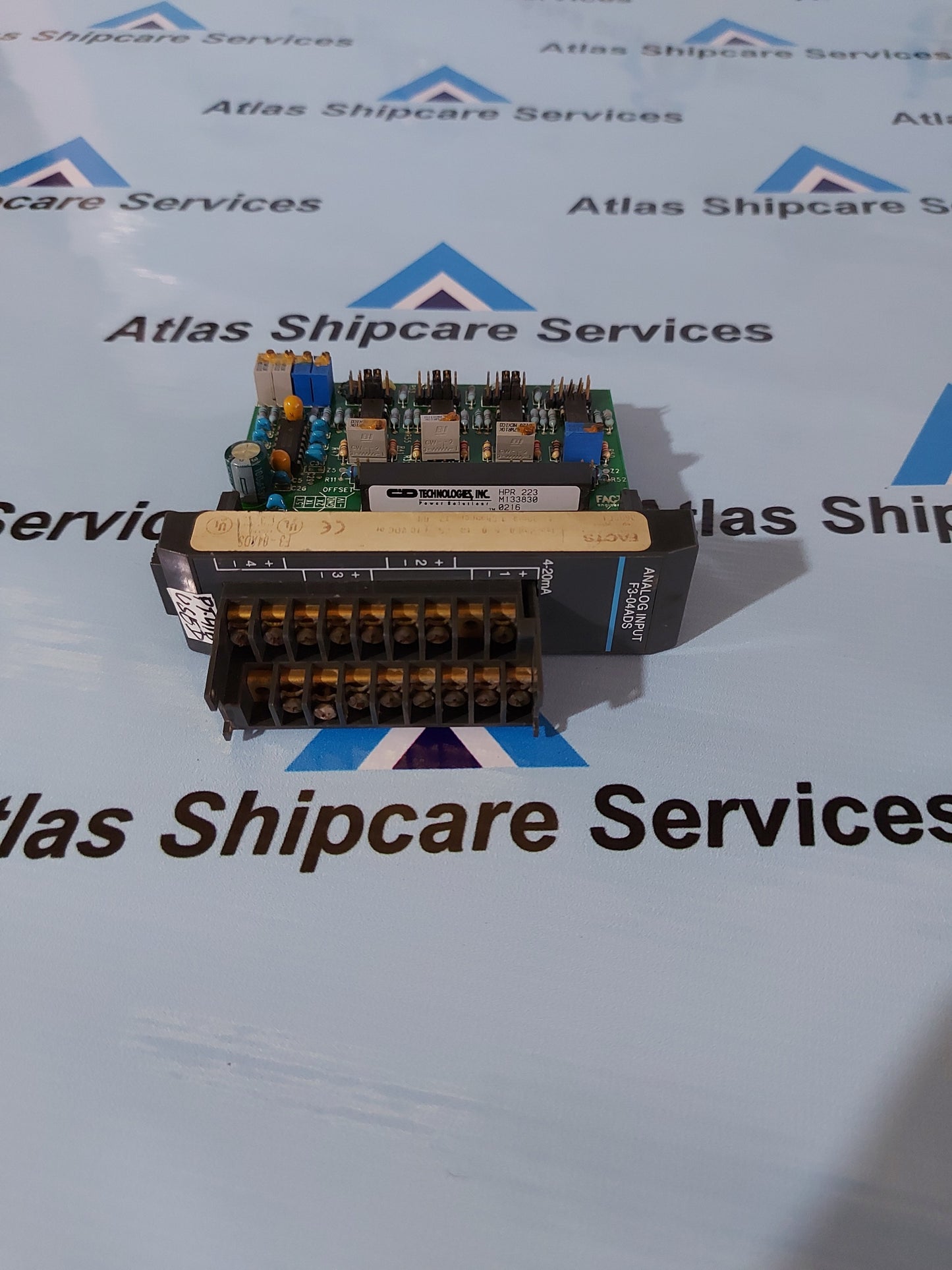 FACTS F3-04ADS ANALOG INPUT MODULE