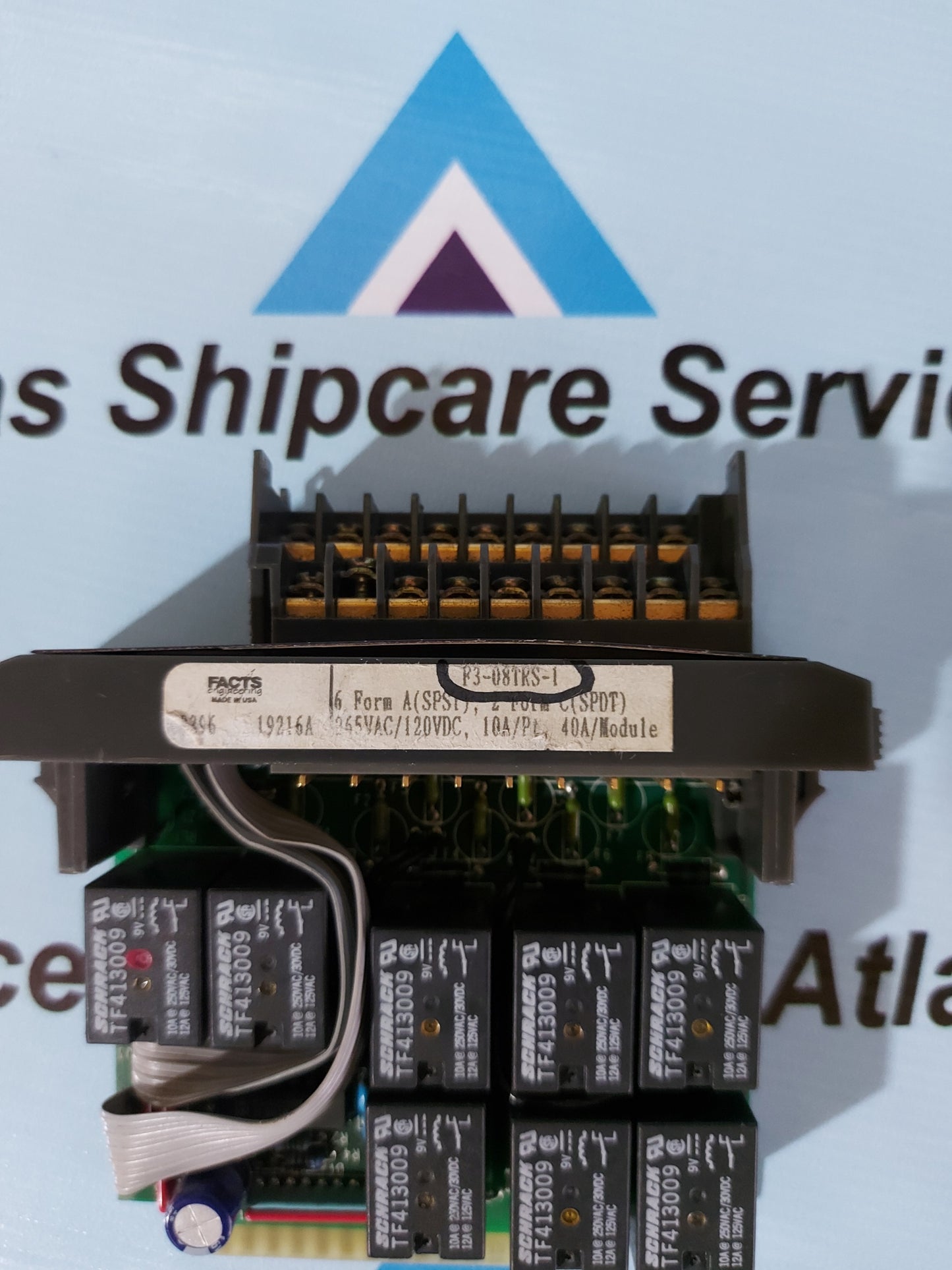 FACTS F3-08TRS-1 RELAY OUTPUT MODULE