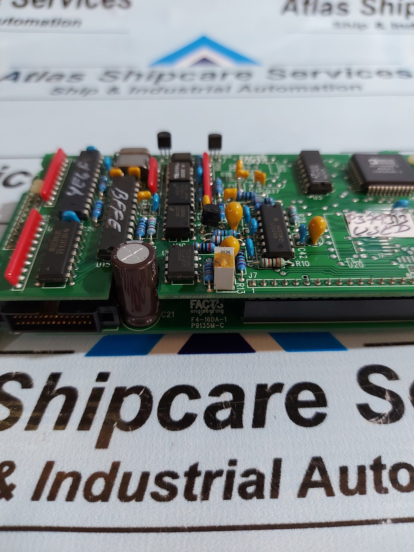 FACTS F4-16DA-1 ANALOG OUTPUT MODULE PCB CARD