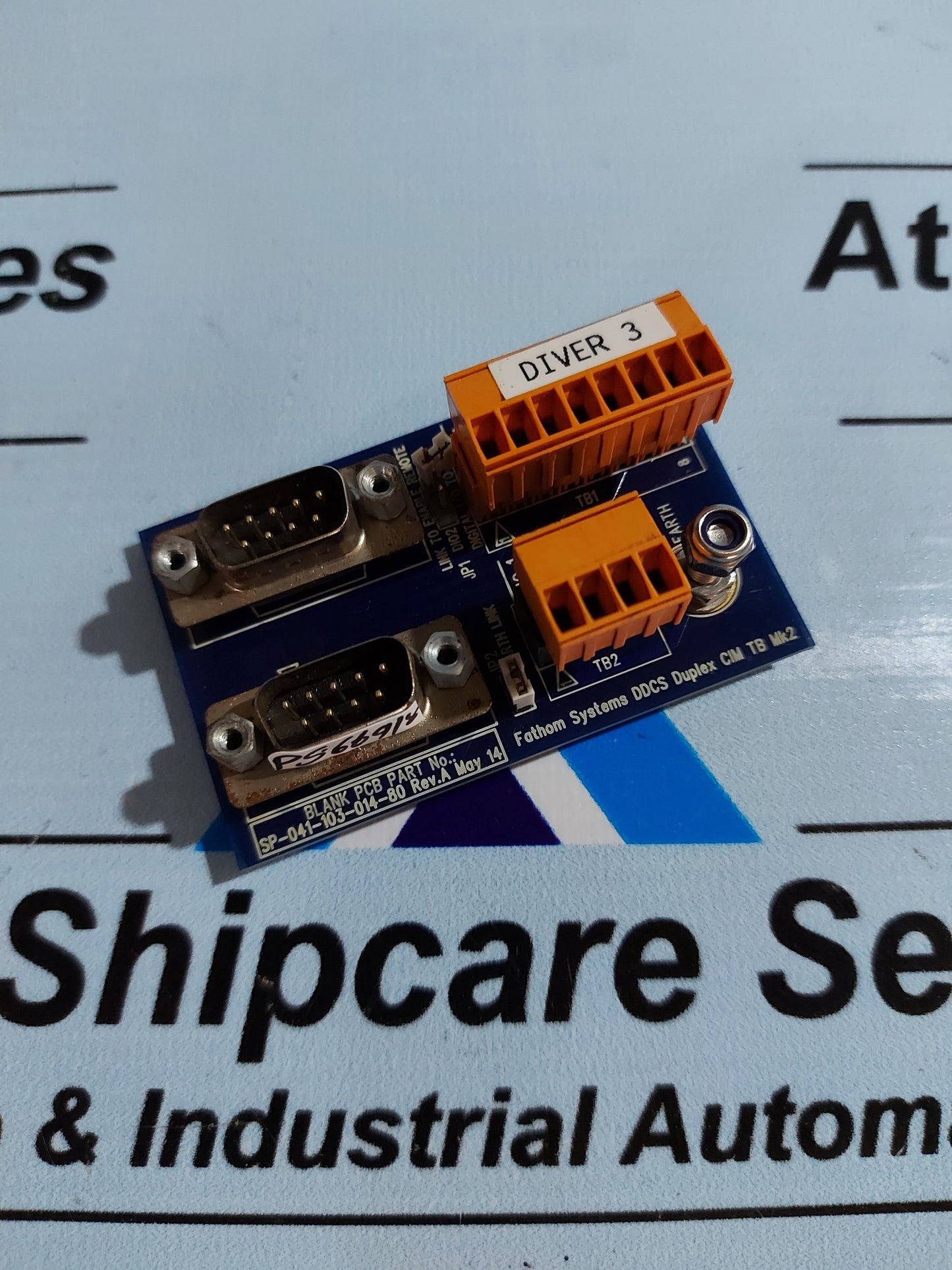 FATHOM SYSTEMS SP-041-103-041-80 REV.A BLANK PCB CARD