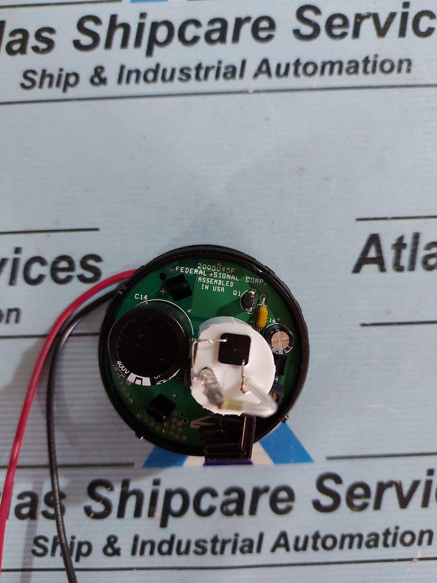 FEDERAL SIGNAL STROBE RENEGADE 462121-02 12-48V PM/PIPE A