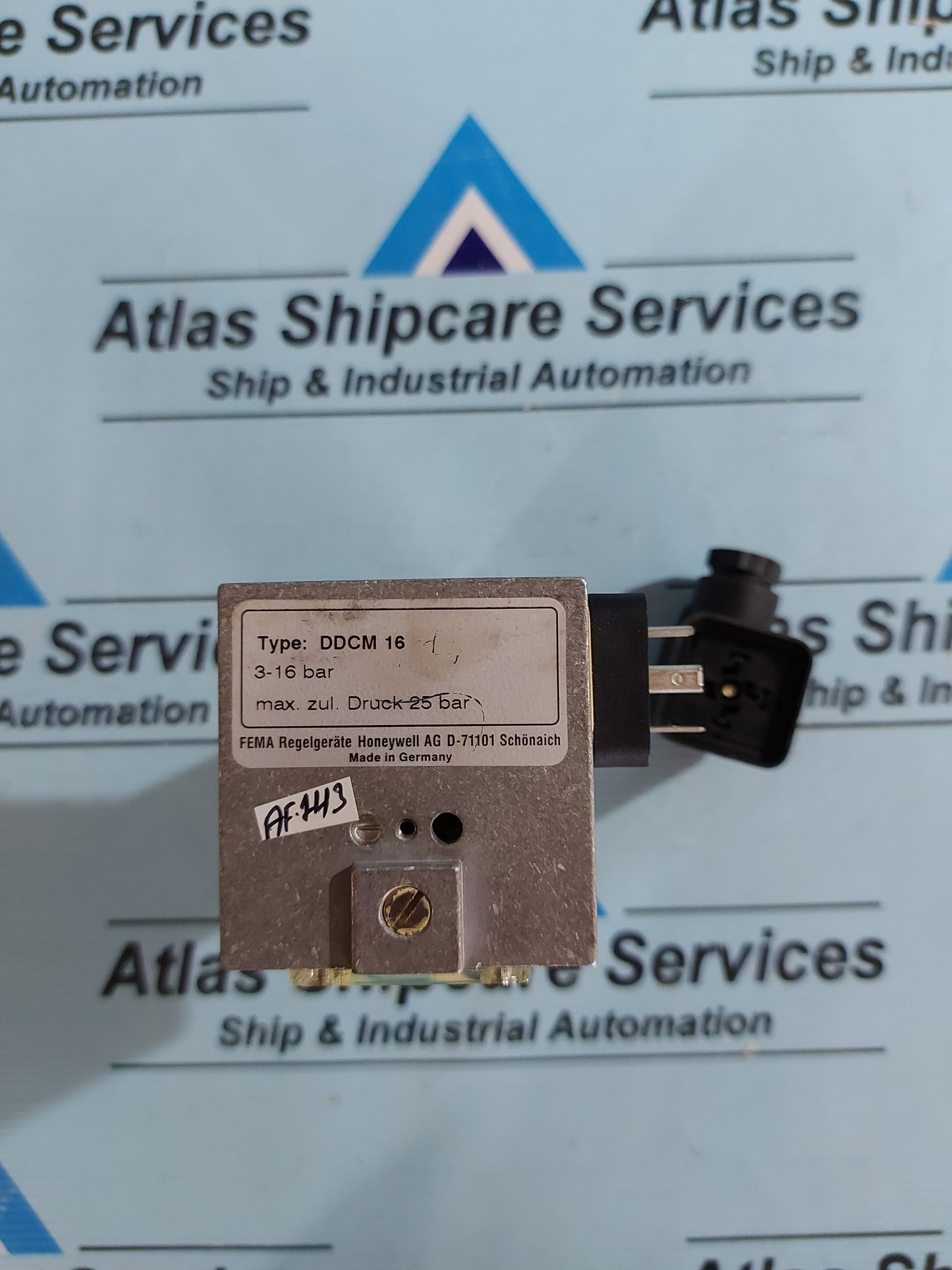 FEMA HONEYWELL DDCM 16 STAINLESS STEEL DIFFERENTIAL PRESSURE SWITCH