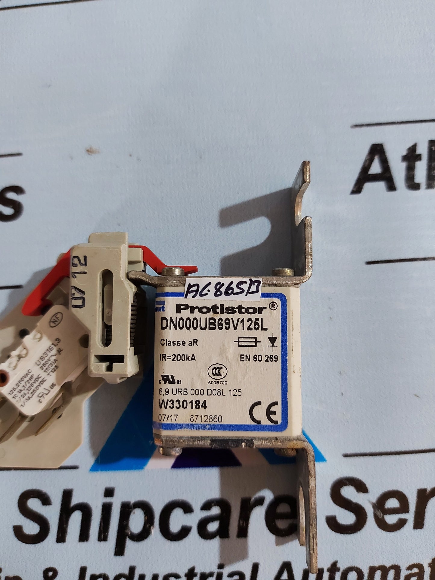 FERRAZ SHAWMUT F210156 MS 4L 2-5 B6 +PRES TOUCH SCHALTER