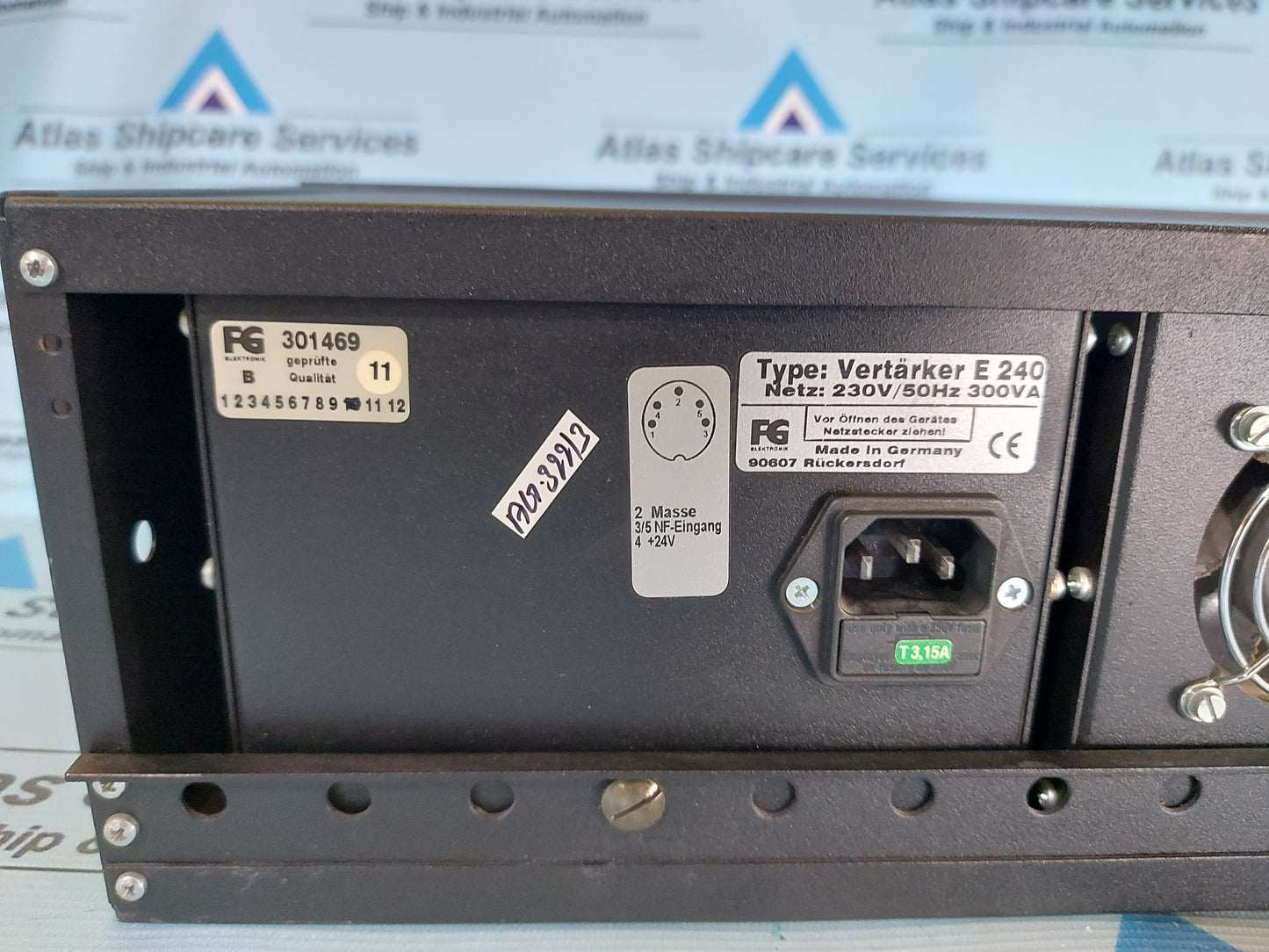 FG ELEKTRONIK VERTARKER E240 RETRO PROFI AMPLIFIER AG322