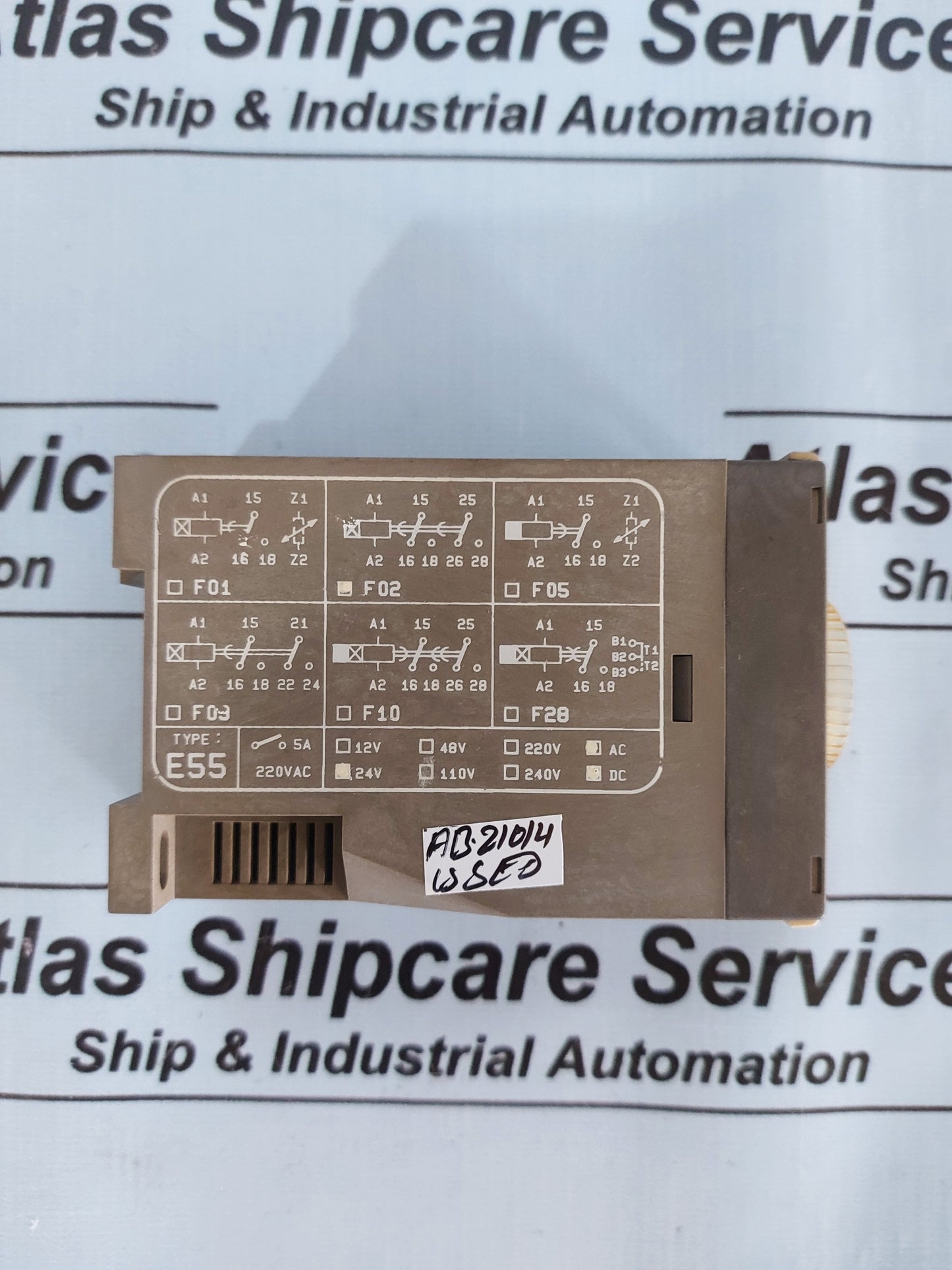 FIBER E55-F02-24VDC TIMER RELAY