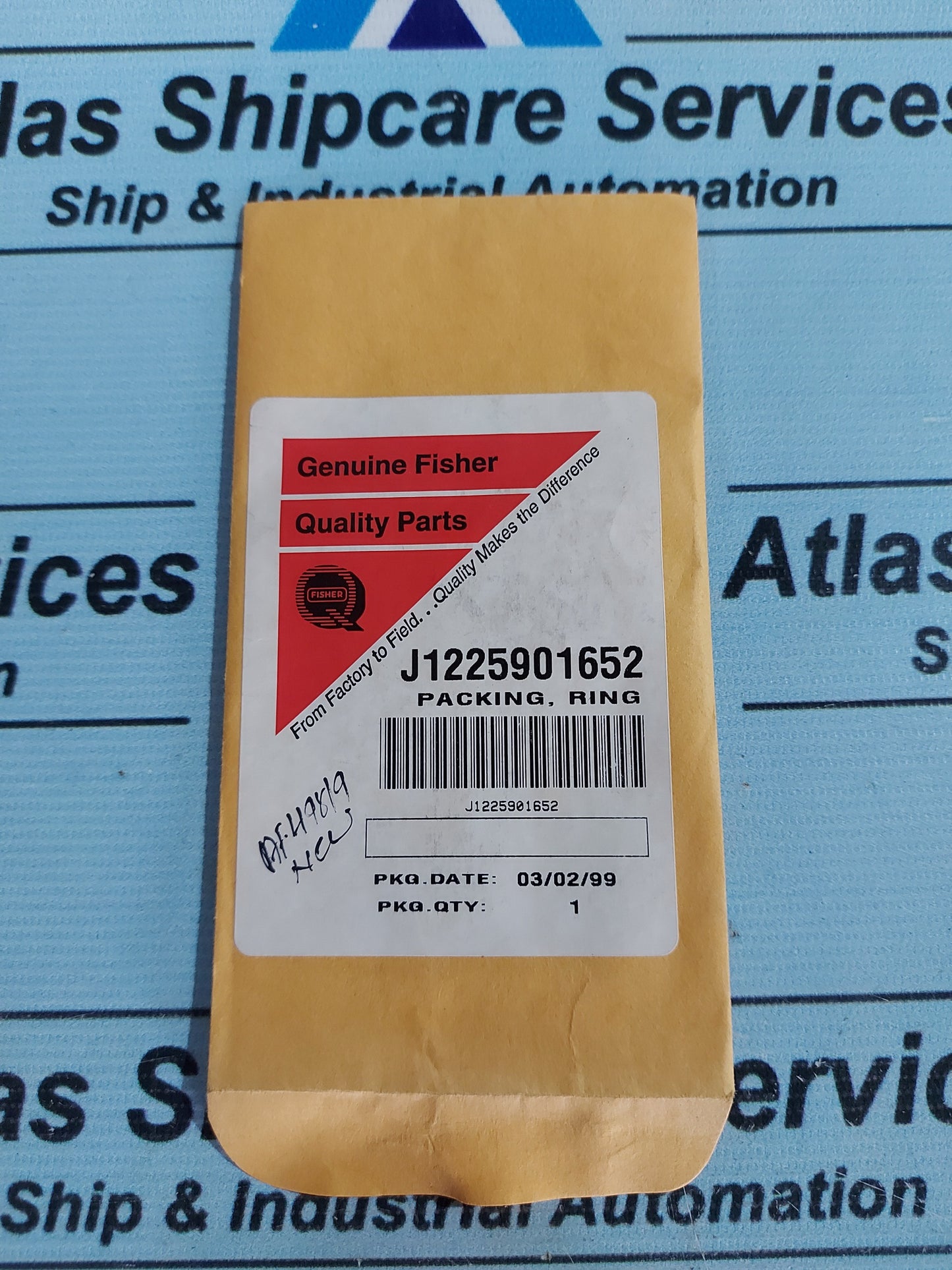 FISHER J1225901652 PACKING RING