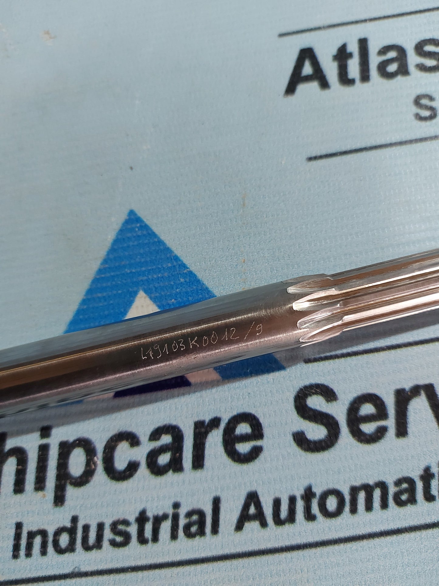 FISHER L19103K0012 SPLINED SHAFT