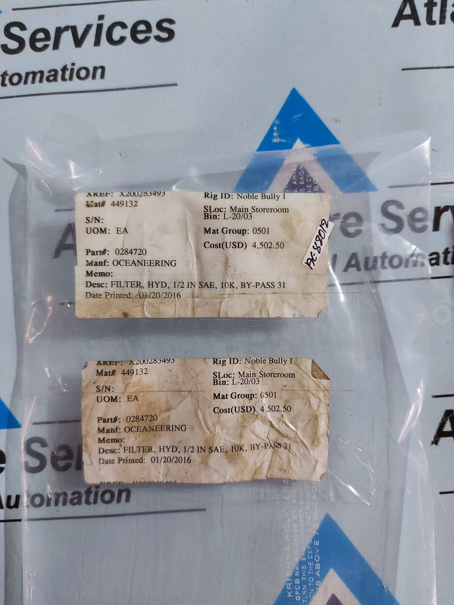 FJV-3N 0284720 FILTER