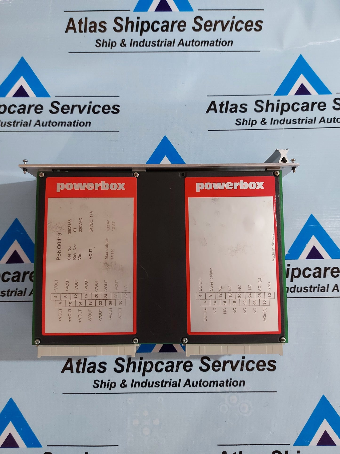 FMC TECHNOLOGIES PBNO0419 POWER SUPPLY