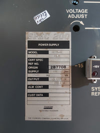 FOXBORO 2ARPS-A6 SPEC 200 POWER SUPPLY