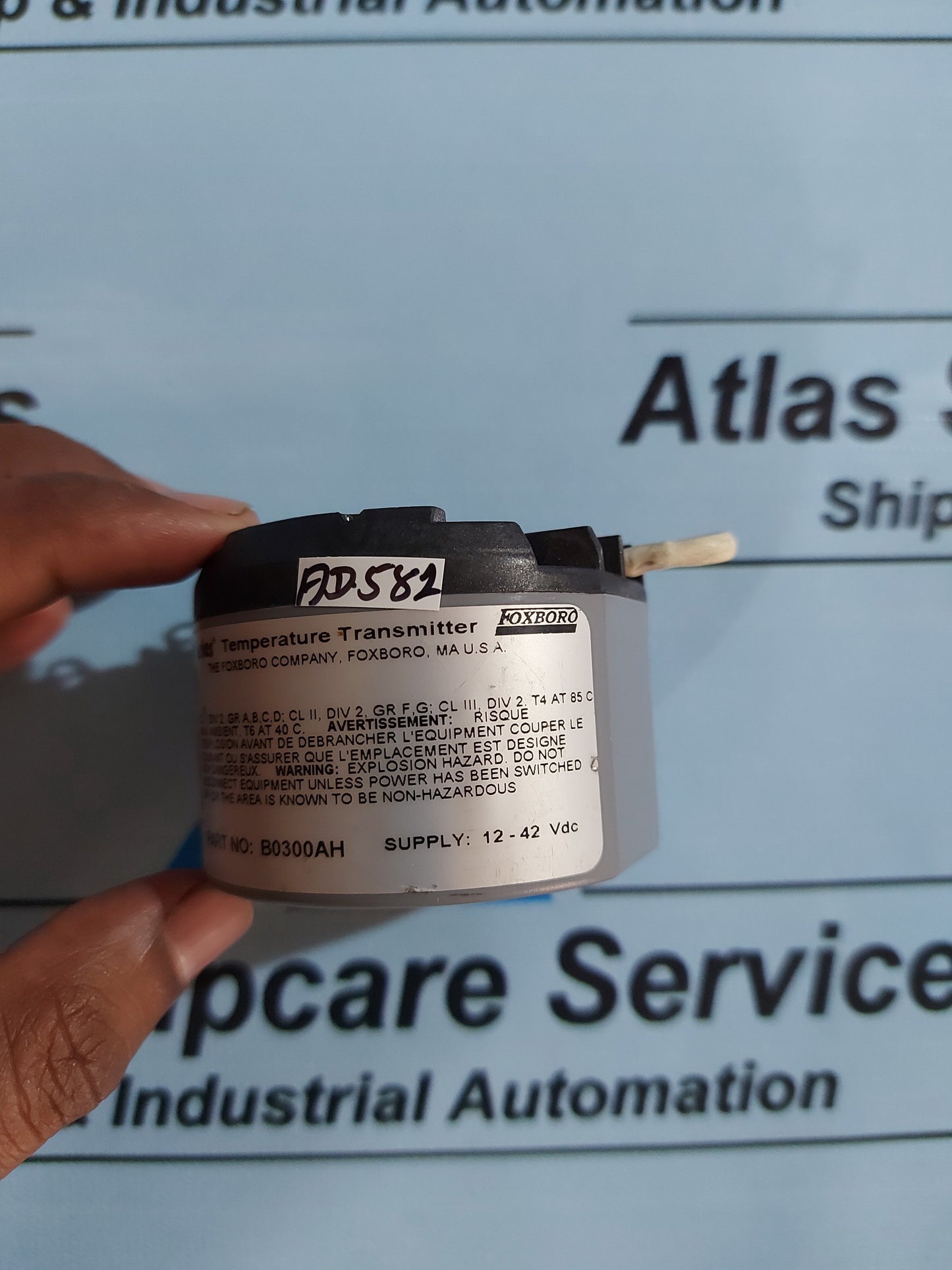 FOXBORO B0300AH I/A SERIES TEMPERATURE TRANSMITTER