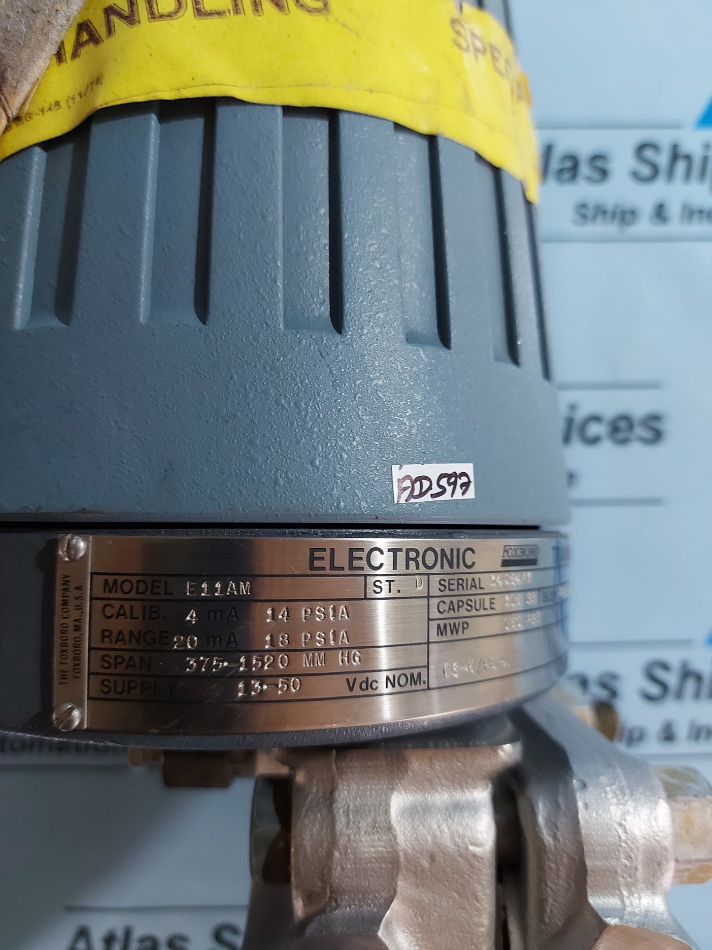 FOXBORO E11AM DIFFERENTIAL PRESSURE TRANSMITTER