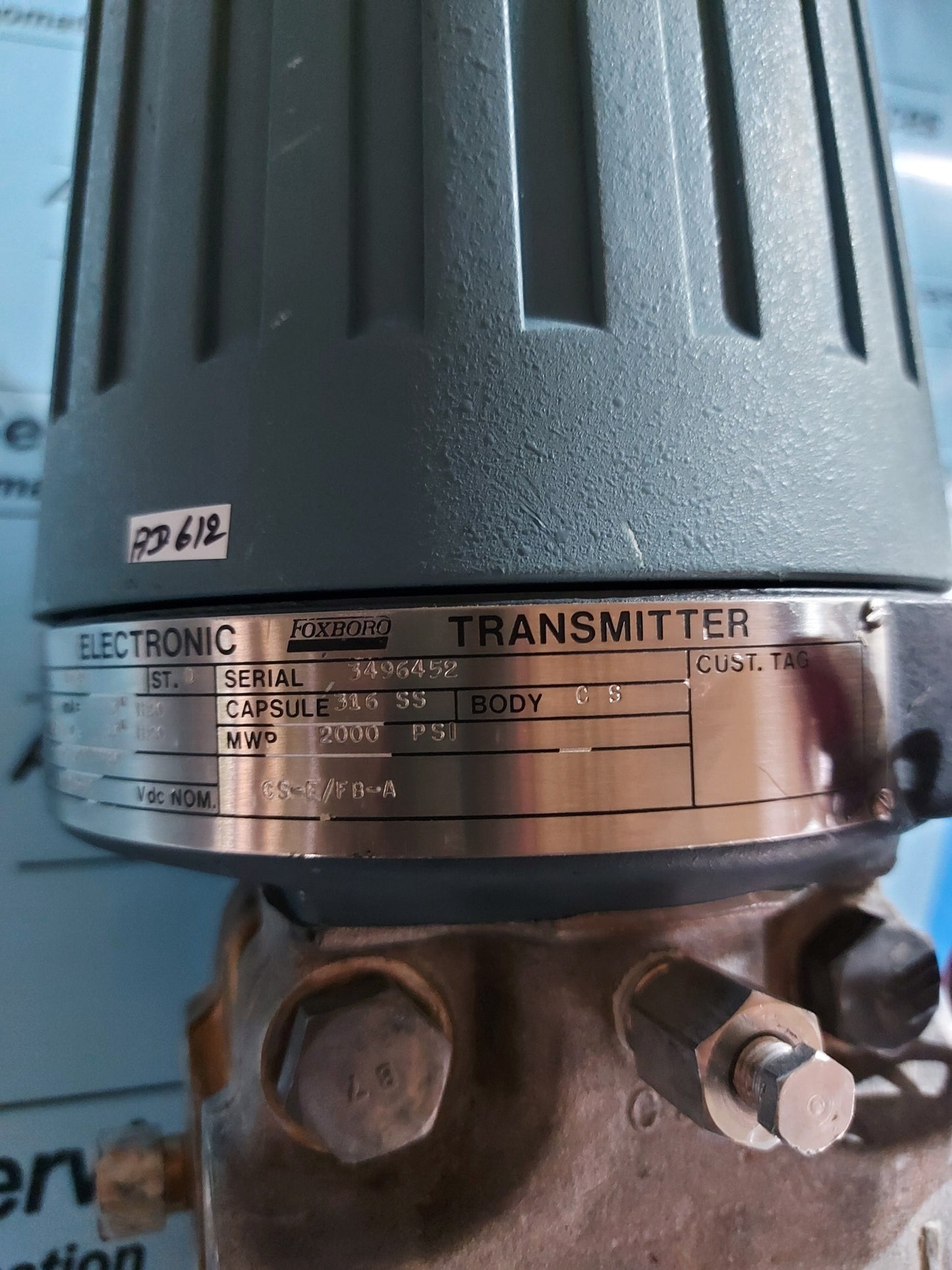 FOXBORO E13DM PRESSURE TRANSMITTER