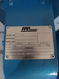 FPP METERS TS10A FLOW METER