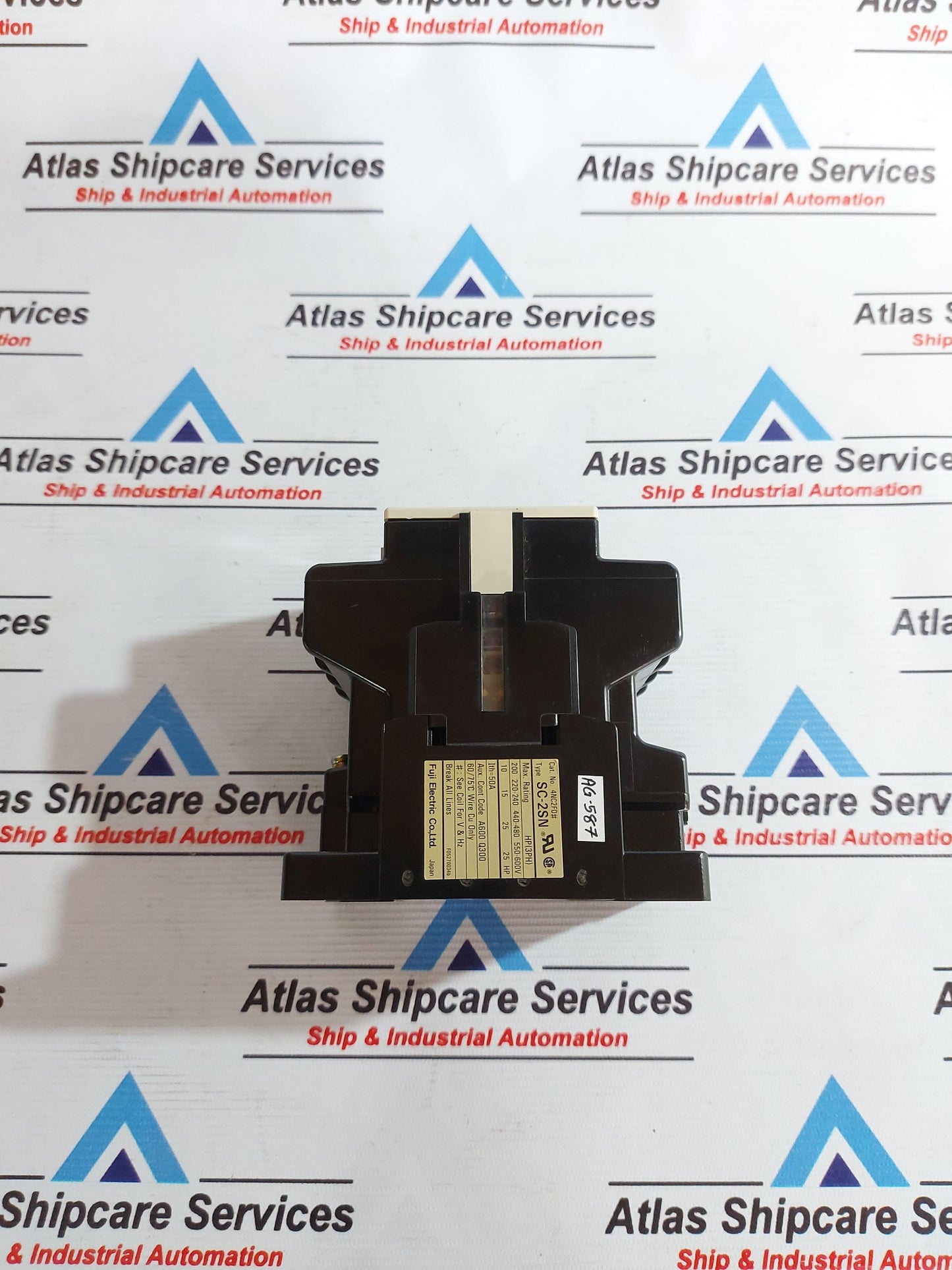 FUJI ELECRIC SC-2SN 50 MAGNETIC CONTACTOR AG587